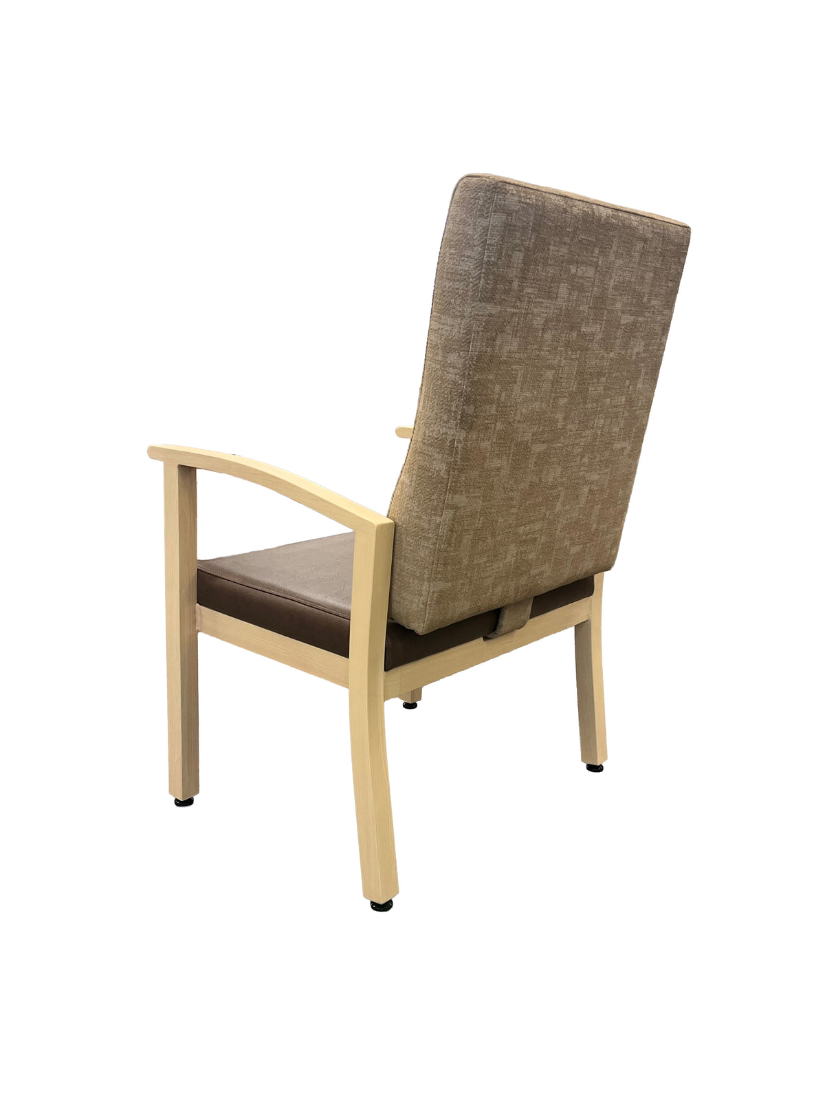 Palermo Faux Woodgrain Metal Bariatric High Back Resident Room Chair
