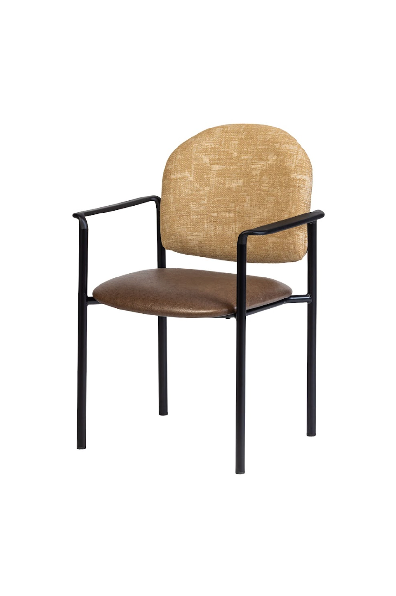 Mercury Stacking Arm Chair