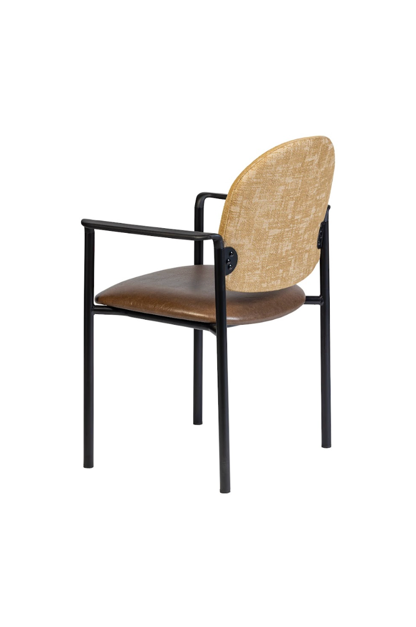 Mercury Stacking Arm Chair