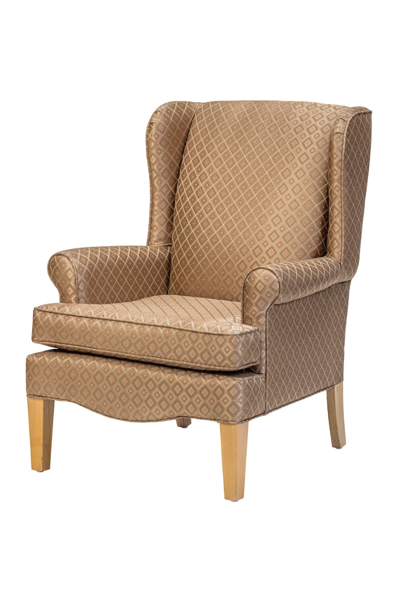 Traditional Wingback Lounge Chair
