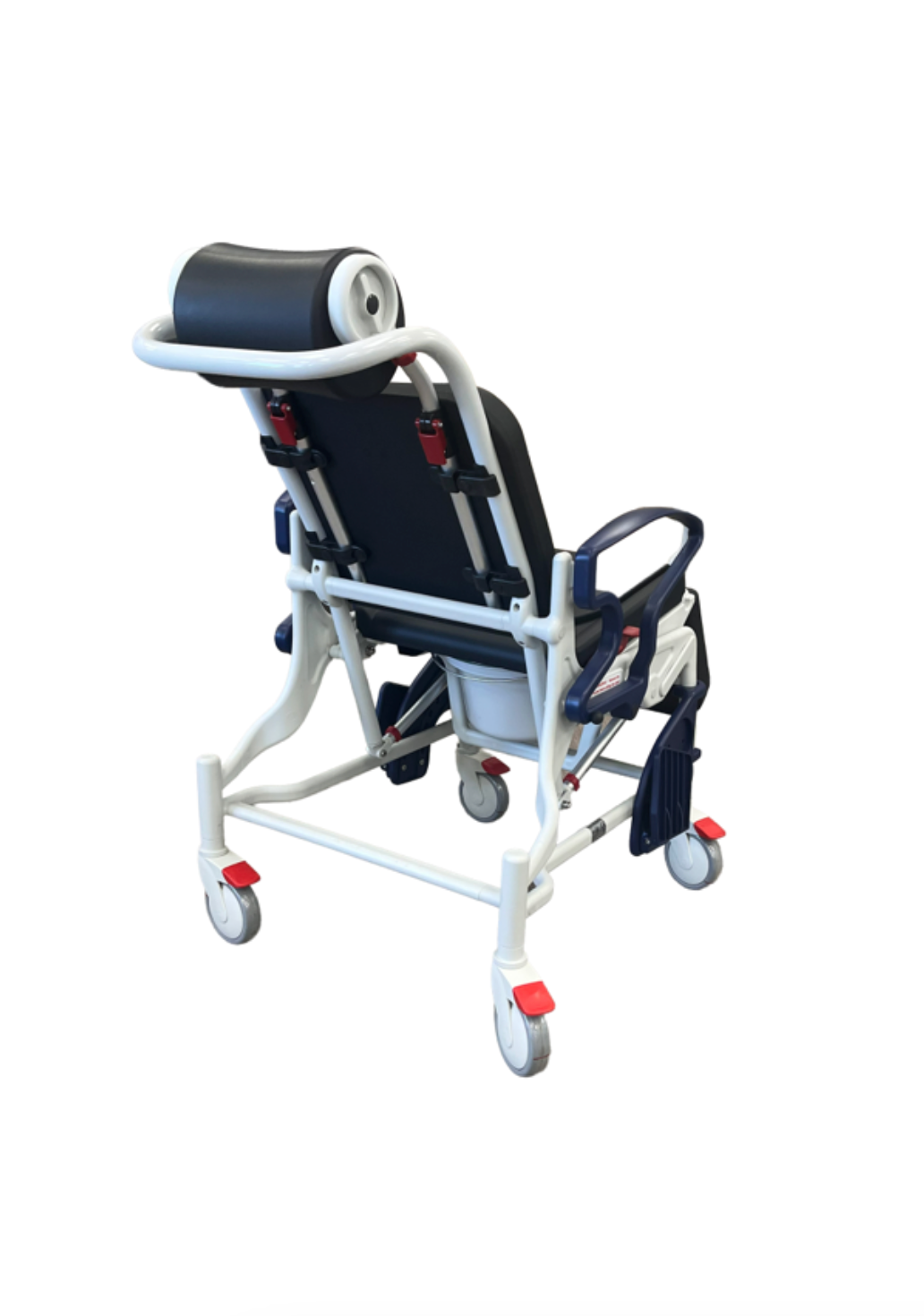 Phoenix Reclining Mobile Shower Commode Chair