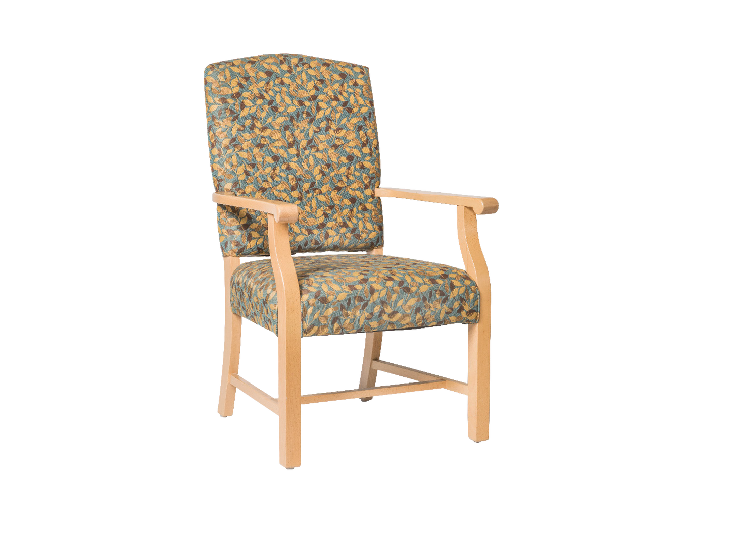 Tuscan Wood Frame Resident Room Chair